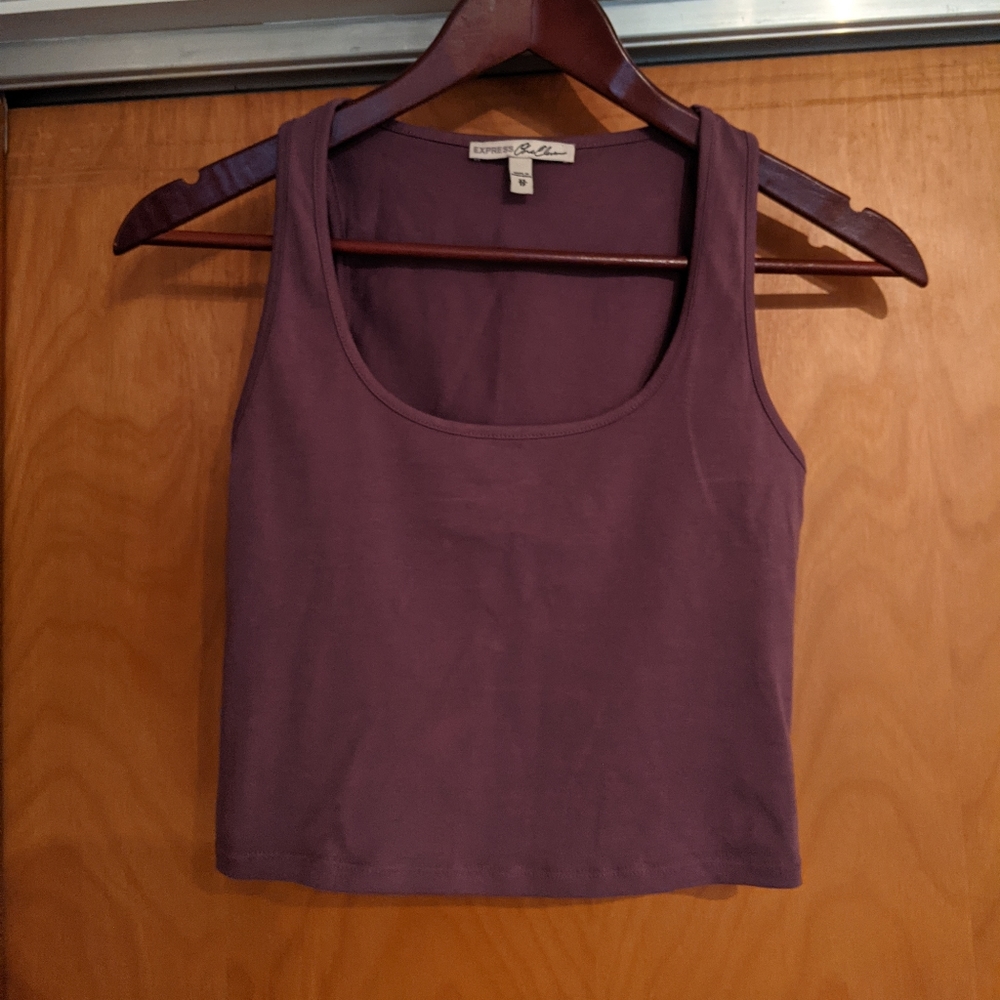 Express One Eleven Crop Top